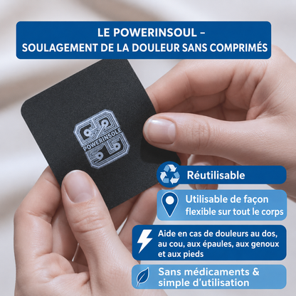 PowerInSole — Booster d'énergie & confort à chaque pas