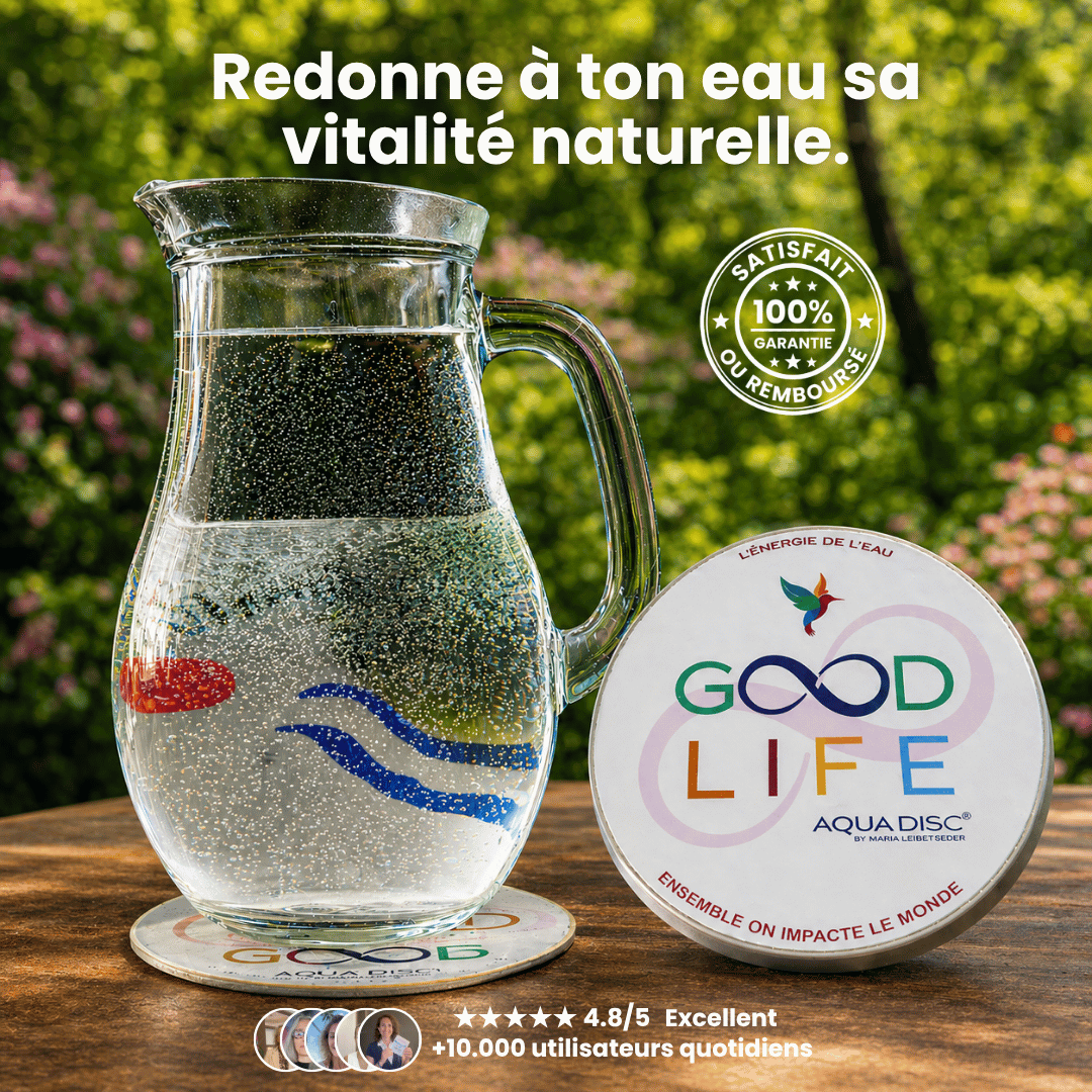 Aqua Disc™ – Dynamiseur d’eau