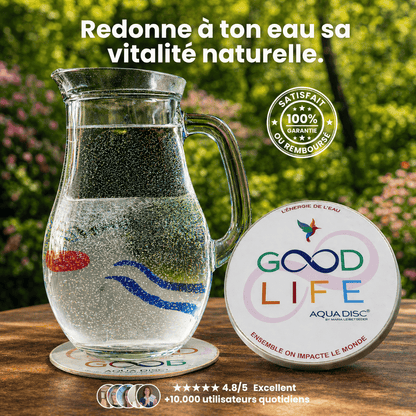 Aqua Disc™ – Dynamiseur d’eau