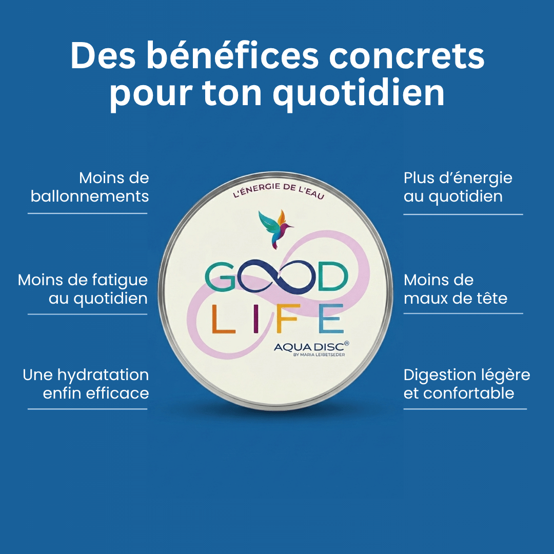 Aqua Disc™ – Dynamiseur d’eau